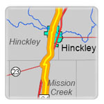 Pine County Map