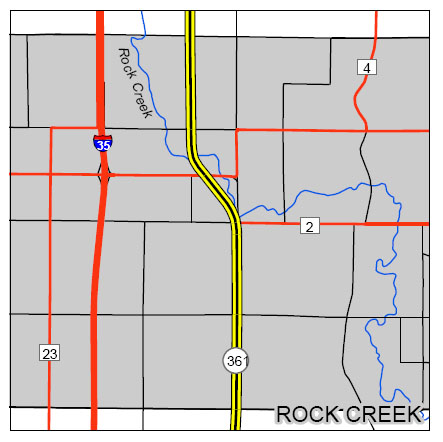 rock creek map